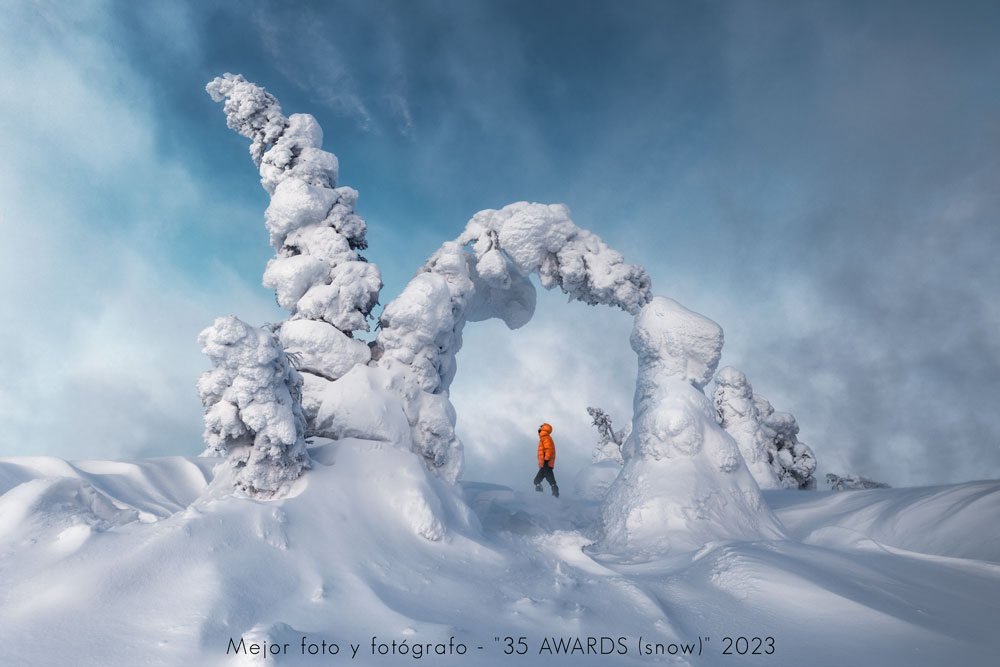 Mejor foto y fotógrafo concurso 35 AWARDS (snow) 2023